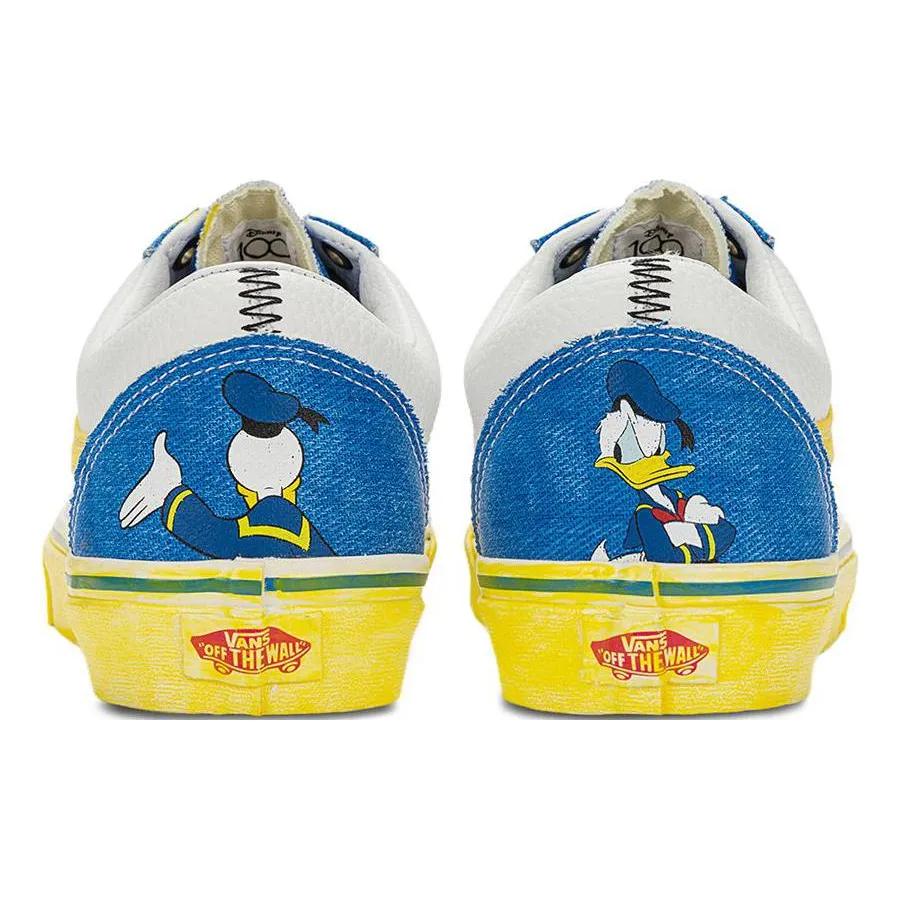 Vans Old Skool '100th Anniversary - Donald Duck' (Unisex) White / Blue Canvas Shoes VN000D3HDNM