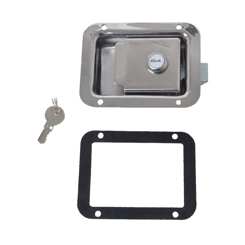 RV Travel Trailer Boat Lock Entrance Door Toolbox Latch Stainless Steel