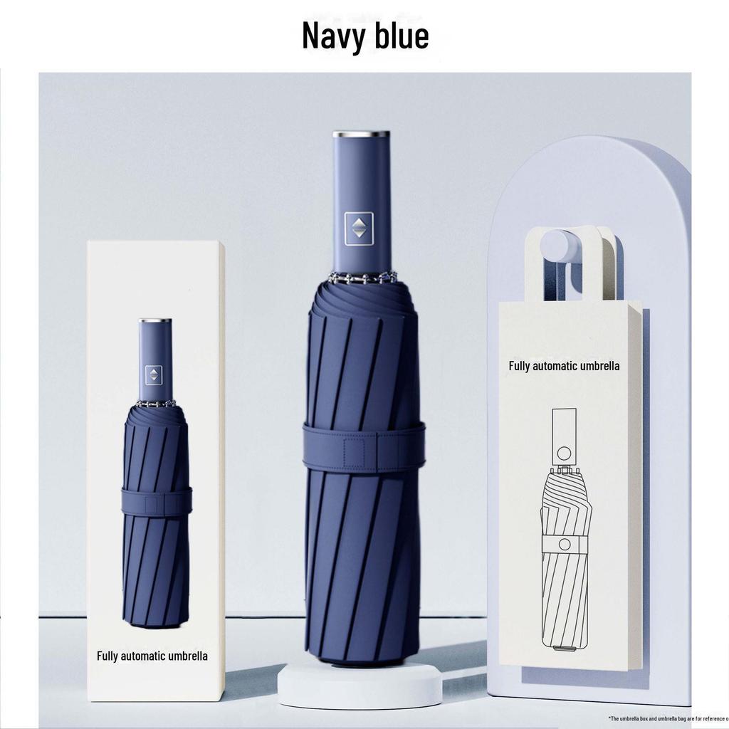 "Automatic Reverse Folding UV-Protection Umbrella for Men & Women"