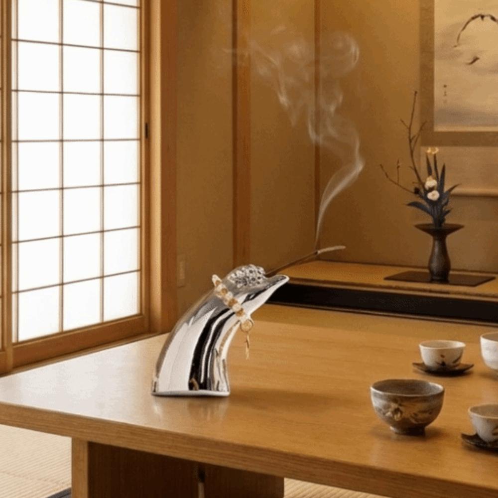 Cute Ceramic Incense Holder Handmade Incense Stick Burner Creative Tabletop Incense Base  Yoga