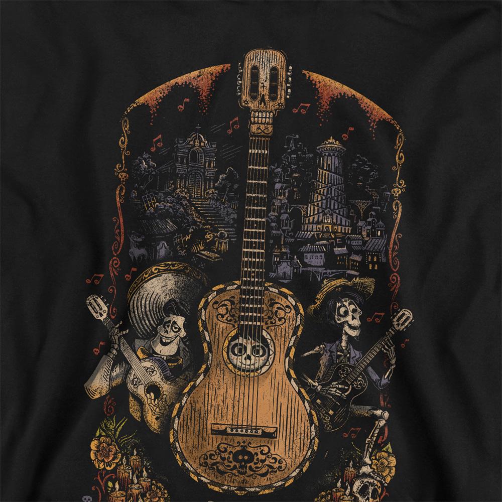 Coco Детская толстовка с принтом-плакатом Эрнесто Мигеля Хектора с гитарой