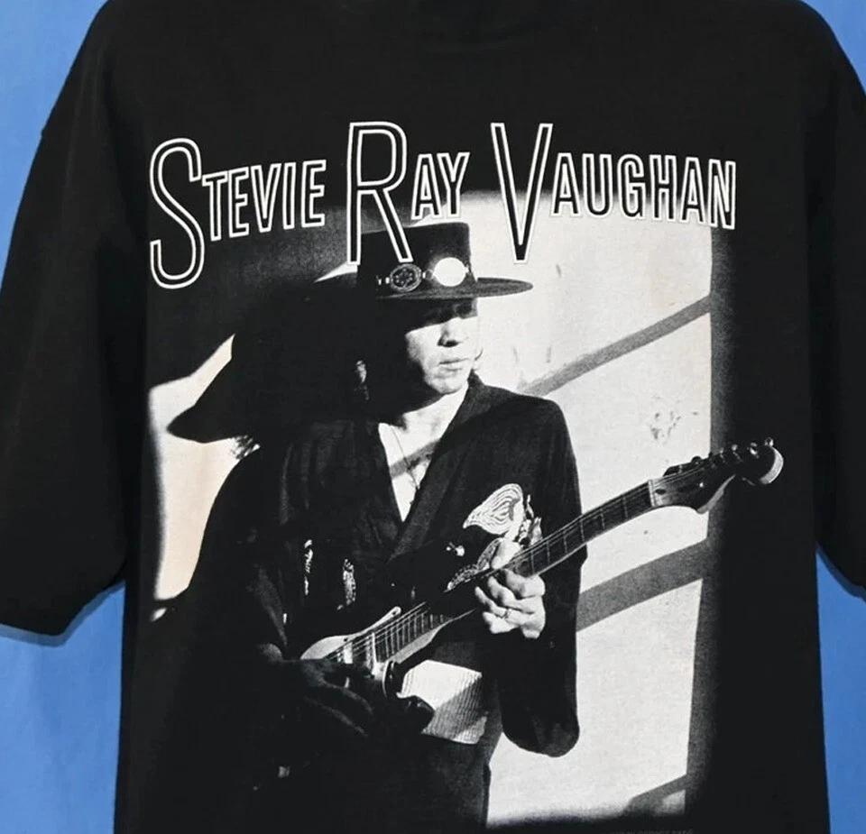 Men's and Women's T-shirts Stevie Ray Vaughan Unisex black T-shirt