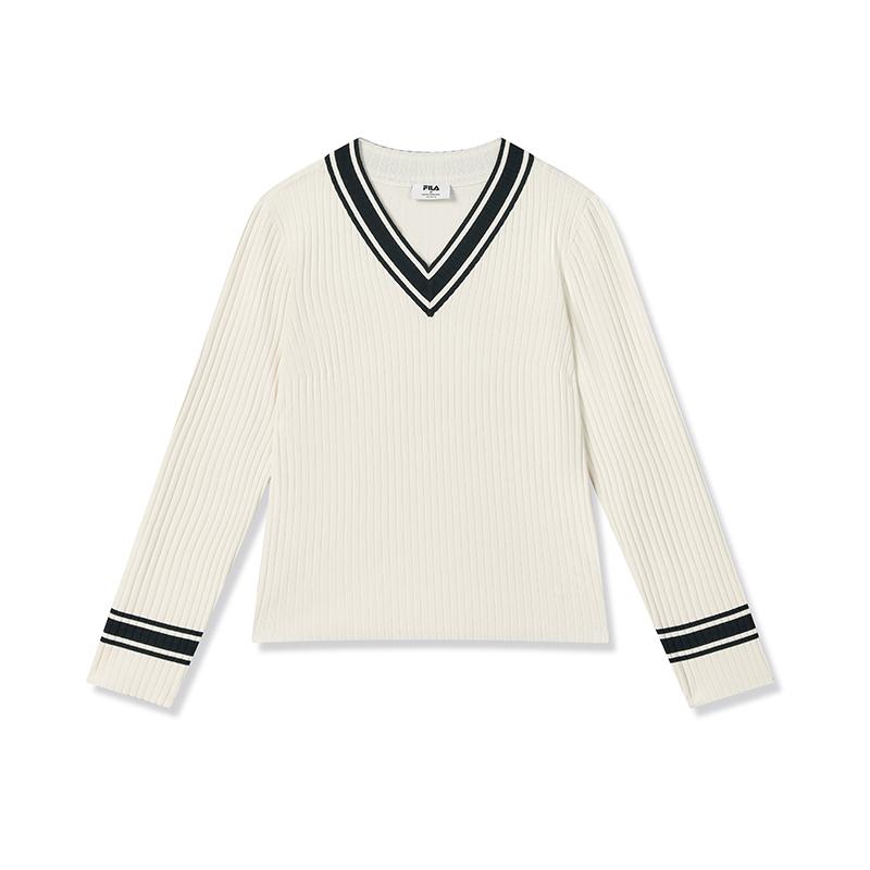 Новый женский трикотаж FILA Яичный белок F11W532402FIV