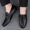 High Quality Brand Soft Soled Loafers for Home Commuting Men's Genuine Leather Shoes Interview for Outdoor Men's Driving Shoes