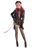Miccostumes Adult and Girl Anime Game Cosplay Everyday Casual Performance Cute and Cool Outfit Black and Perfect for Everyday or Disguise Women's