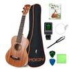 Mokaini Soprano Ukulele Ukulele Mahogany Wood Ukulele Research Ukulele Japanese Teaching Fishing Spare To Ship After [Beginner Set] High-grade 23-inch
