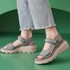 Fashion Women's Summer Sandals 2025 New Pump Outdoor Fashion Comfortable Soft Elegant Strappy Beach Sandal Ladies Shoes