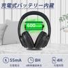 Retekess TA006 TV Headphones with LCD Battery Level Long Playback Wide Supports Simultaneous Connection of Two or More Headphones for TV Display,