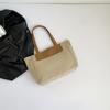 Chic Fashionable Womens Crossbody Tote Bag With Unique Design Available In Black Khaki White