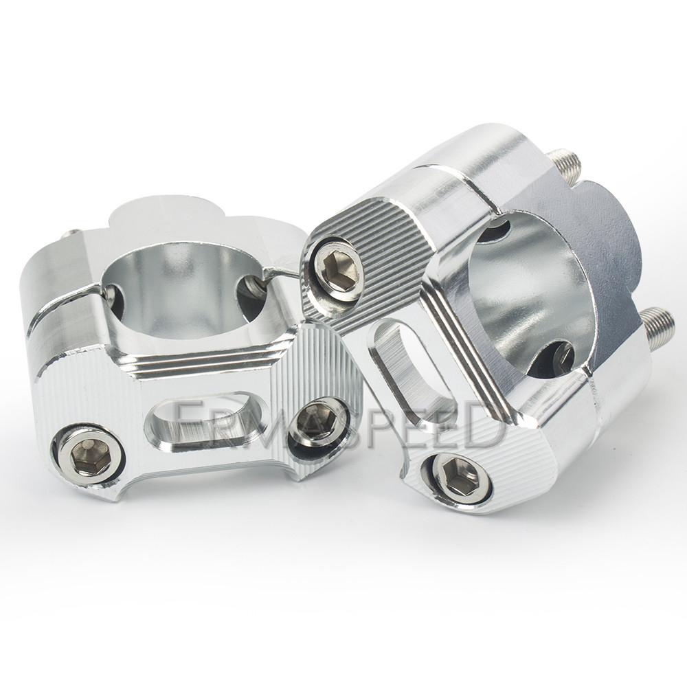 Зажим для крепления на руль мотоцикла 28 мм 1 1/8 "Универсальный зажим для крепления на руль для толстого стержня, подходит для велосипеда для бездорожья