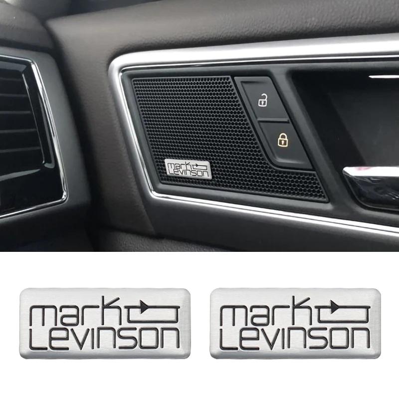 3D Алюминиевый Значок-Эмблема Mark Levinson для Стилизации Автомобиля Наклейки на Динамики Автомобильного Аудио для Lexus GX460 IS250 RX IS Sport LX570 IS300 LS46BD8