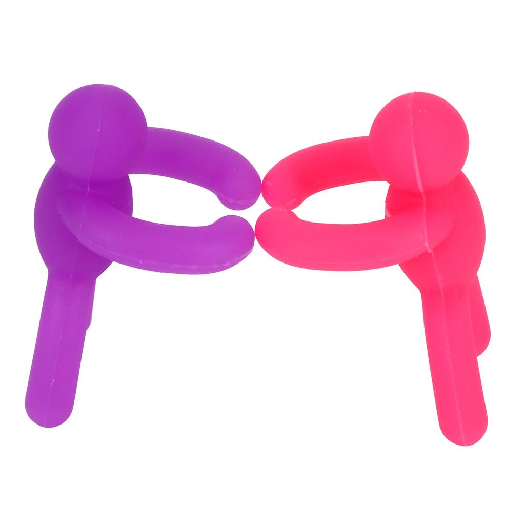 Silicone Wine Glass Marker Drinking Glass Identification Labels Tag Signs for Party Supplies