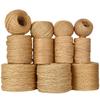 1-10mm Natural Rope Jute Ribbon Sewing DIY Wedding Cord Craft Natural Thread Twine Bulk Handmade Party Christmas Home Decoration