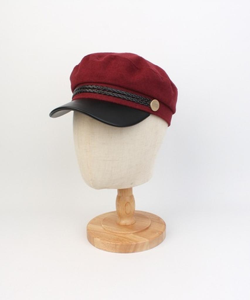 UNIVERSAL CHEMISTRY Wool Punk Rope Red Marine Cap