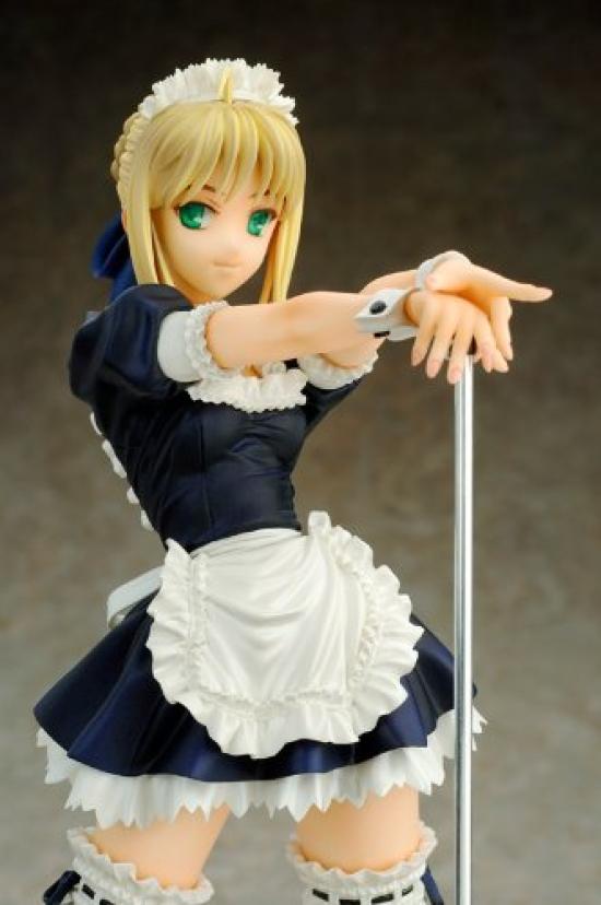Ataraxia Saber Maid Scale PVC Fate/hollow Ver.R (1/6 Pre-painted Figure)