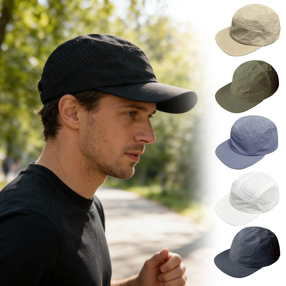 Breathable Baseball Hat Quick Drying Sun Protection Street Dance Hat Czapki Sombreros Hiphop Skateboard Snapback Hombre Hats