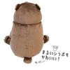 Shinada Global Mochi Series Mochikuma Brown (Large) 22 x 22 x 30cm Plush Toy Bear Animal MOKW-0350B