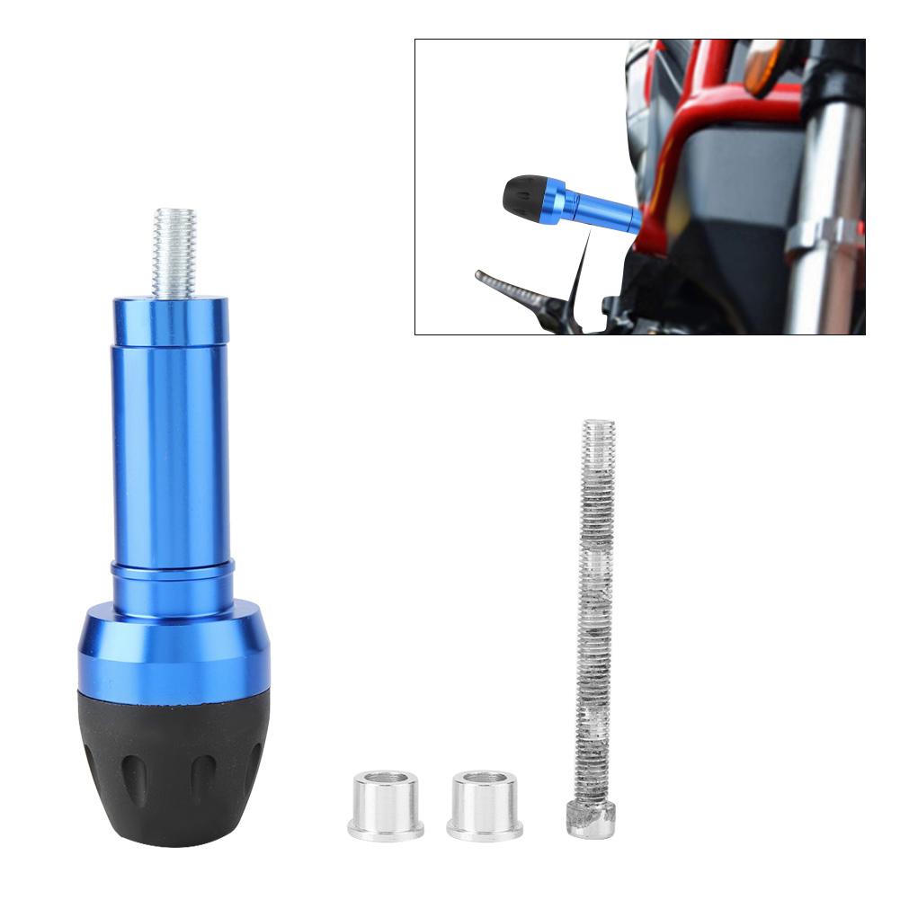 Мотоциклетная рама слайдер падение Crash Protector анти падение двигателя Защита (синий)