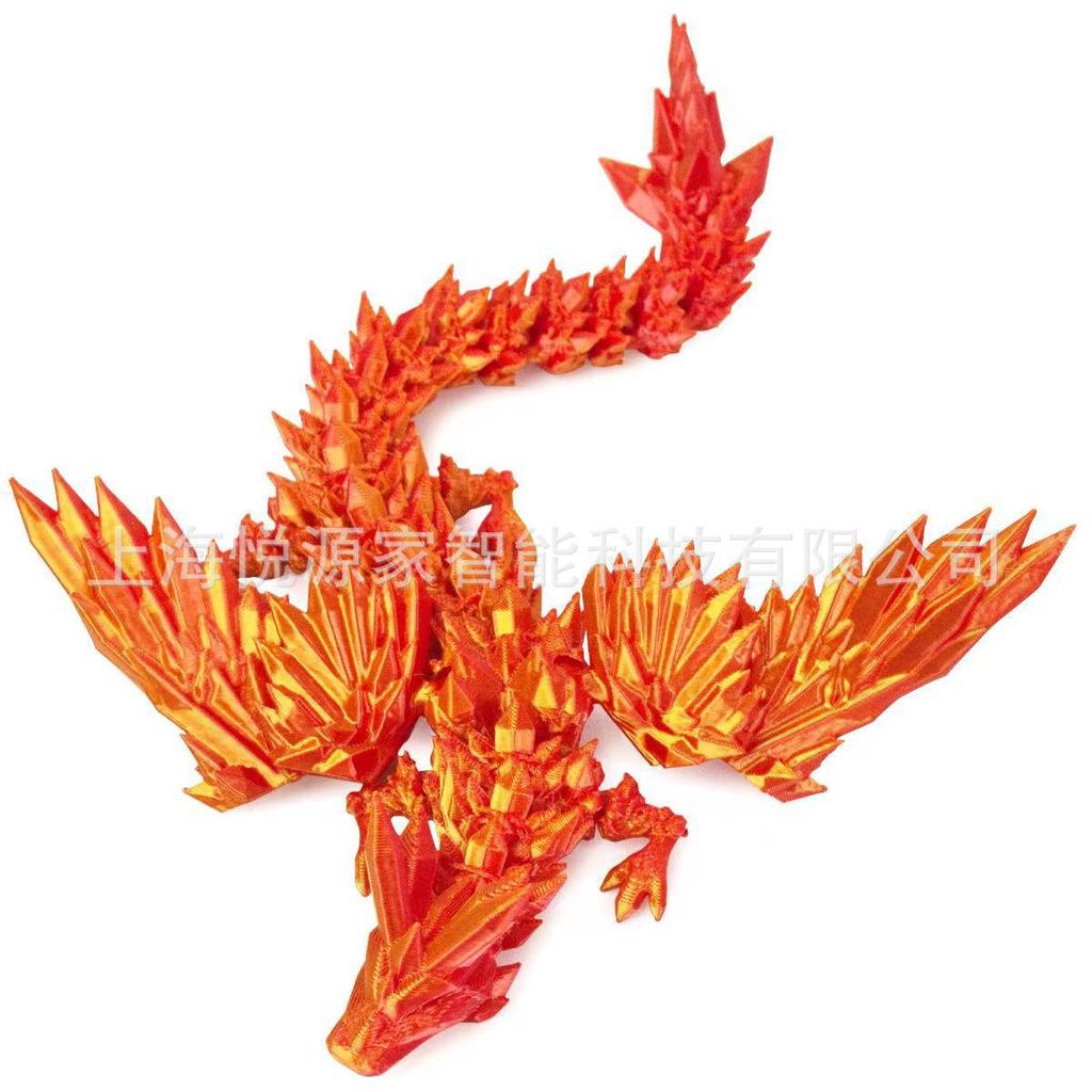 Украшения в виде дракона, напечатанные на 3D-принтере: Игрушки и подарки для детей в виде крыльев динозавра ручной работы