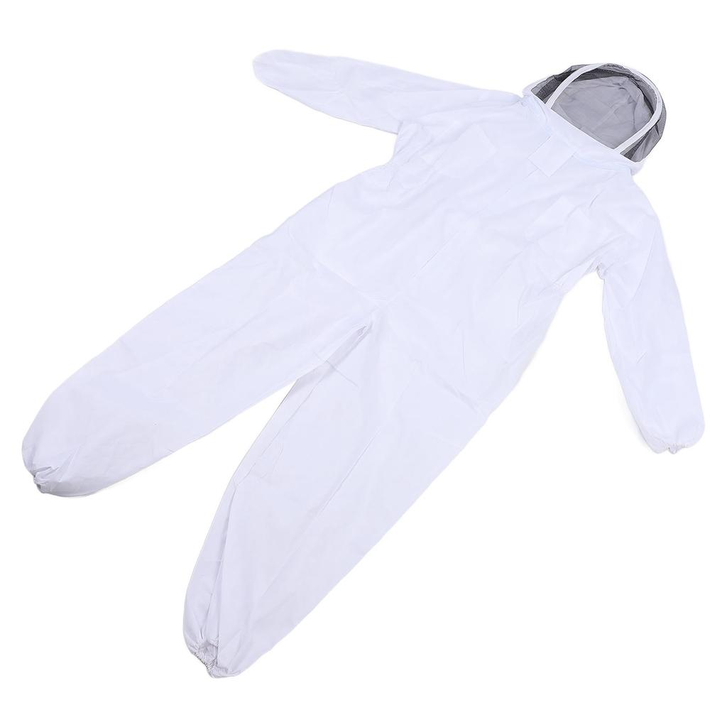 Bee Suit Ventilated Comfortable Flexible Beekeeping Suit with Gloves for Men and Women