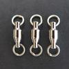 Accessories Hooks Barrel Stainless Steel Fishing Connector Swivel Ring Ball Bearing Solid Ring