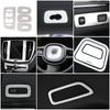 For Volvo XC60 2018-2024 Car Center Console Rear Trunk Steering Wheel Headlight Window Lift Switch Panel Roof Hook Frame Trim
