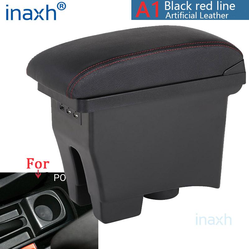 Для Volkswagen POLO Armrest 2012-2018 новый Для VW POLO Mk5 6R Vento Car Armrest box Центральный ящик для хранения Автомобильные аксессуары Модернизация