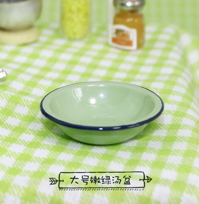 1/6 1/12 Doll House Simulation Miniature Mini Old Style Soup Pot Model Decor