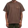 Carhartt WIP Мужская облегающая футболка с коротким рукавом и круглым вырезом с геометрическим узором Seven-Leaf-Tree I032439-1V9-06