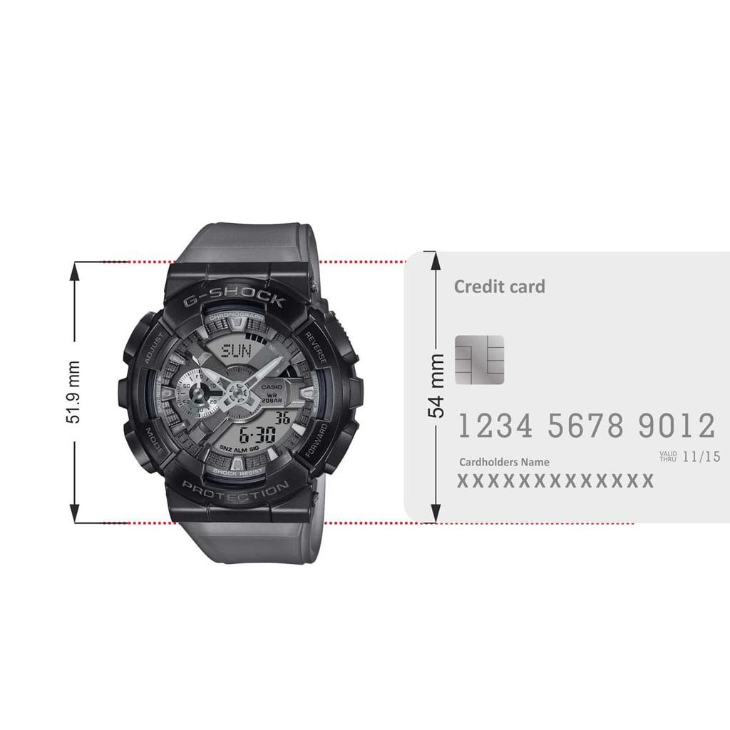 Casio Black GM-110MF-1ADR Watch,