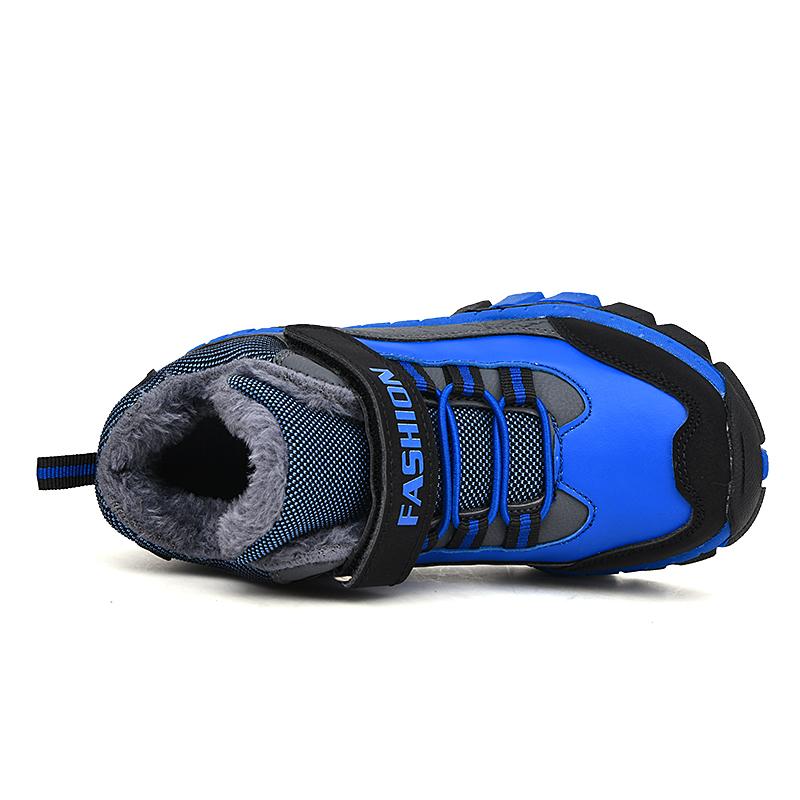 Зимняя уличная детская зимняя обувь плюс непромокаемые лыжные ботинки, детские зимние зимние ботинки большого размера