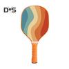 Pickleball Paddle Wooden Pickle Ball Racket with Rubber Edge Ergonomic Handle Outdoor Pickleball Sports Accessories