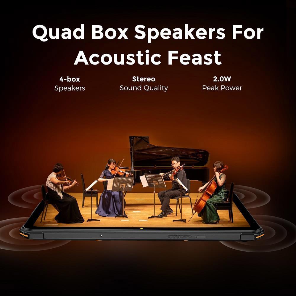 FOSSiBOT DT1 10.4in FHD Tablet, MT8788 Octa-core, 8GB RAM 256GB ROM, 16MP Front Camera 48 Rear Camera, Android 13