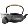 Iron Teapot, Nanbu Ironware, Induction Cooktop Compatible, Iron Teapot with Strainer, Stylish Iron Supplement, Teapot, Traditional Craft, Gift for Hom