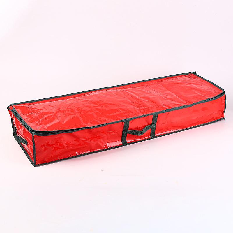 Трансграничная сумка для хранения рождественских украшений - Подкроватная сумка из ПЭ тканого картона для рулонной бумаги