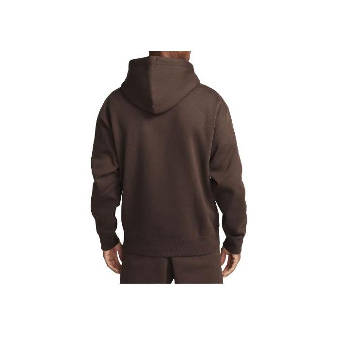 Nike Solo Fleece Hoodie Baroque Brown Men Streetwear DX1355-237