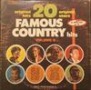 LP Пластинка РАЗНЫЕ ИСПОЛНИТЕЛИ - 20 Знаменитых Кантри Хитов Том 4 CR1400 CRYSTAL CORPORA США Кантри Б/У