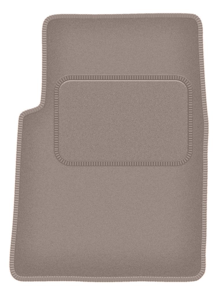 Beige driver's mat for: Hyundai Galloper off-road (1991-2003)