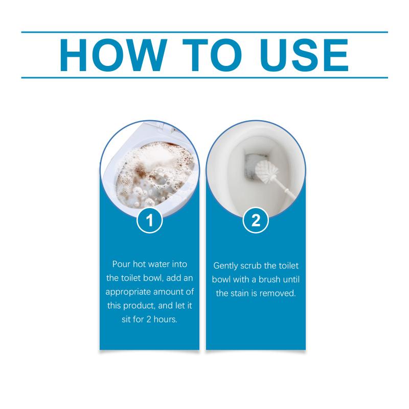 Automatic Deodorizing Toilet Cleaner Tablets  Activated Deep Clean for Yellow Stains and Limescale in Bathrooms