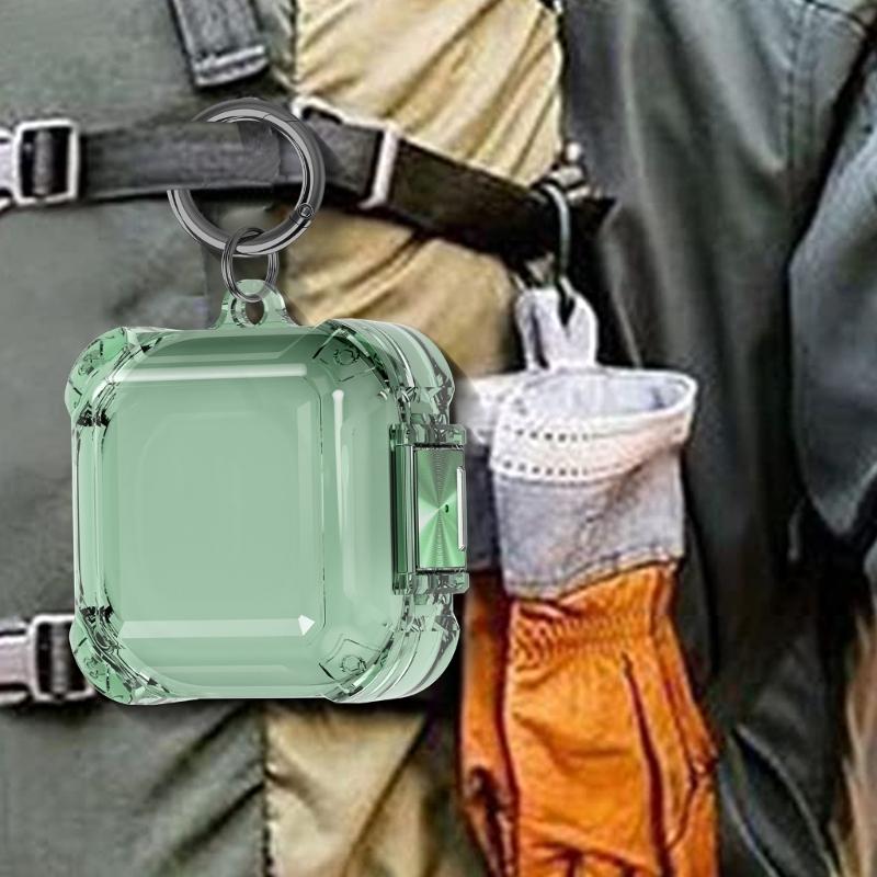 Прозрачный чехол для наушников, устойчивый к царапинам защитный рукав из ТПУ для 2/FE с брелками на шнурке