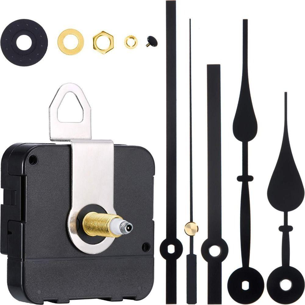 Replacement Clock Movement Mechanism Kit Wall Clock Clockwork Repair Parts Spindle Replacement
