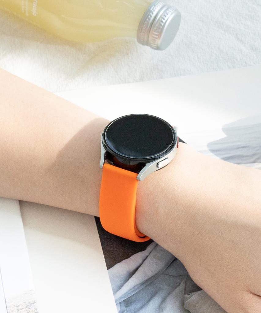 Nuateu [8 Цветов] Силиконовый Ремешок для Galaxy Watch Basic 20/22 мм