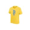 MLB Boston Red Sox Letter Print Crew Neck T-Shirt Kids Tops Gold 3Z3B7NMCC-BOS