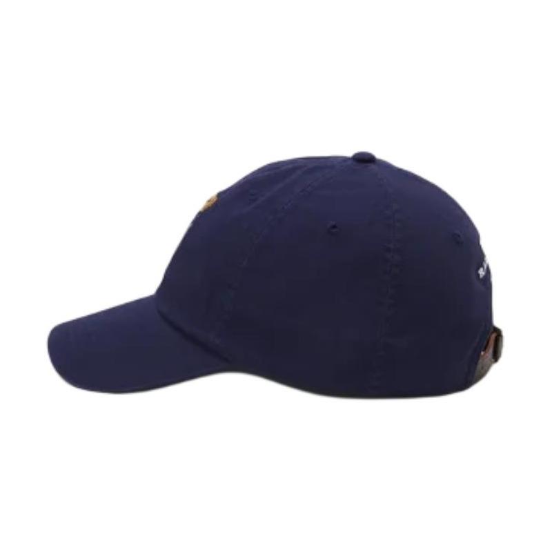 Polo Ralph Lauren Embroidery Pattern Cotton Peaked Cap Men's Blue 710706538003