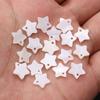20Pcs/Pack Pentagram Shell Pendant with Hole, Natural Freshwater Shells Pendant, Women's Men's Charms for DIY Jewelry Accessories Craft