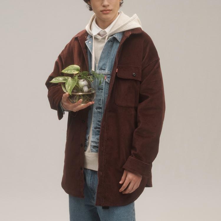 Levis пуловер хлопковый свитшот с капюшоном мужской свитшот бежевый 35872-0000
