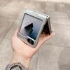 Для Magsafe Магнитная Беспроводная Зарядка Новый Однотонный Покрытие Без Бортика Чехол для Телефона Для Samsung Galaxy Flip 6 5 4 3 Защитный Бампер