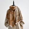 Зимний Теплый Толстый Шарф из Искусственного Кашемира Пашмина Шали для Женщин Леди Накидки Столы Bufanda Echarpe Модный Аксессуар