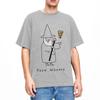 Мужская женская футболка Fantasy Pizza Wizzard Merch Funny Pizzas Lover из чистого хлопка, футболки с графическим принтом, лето