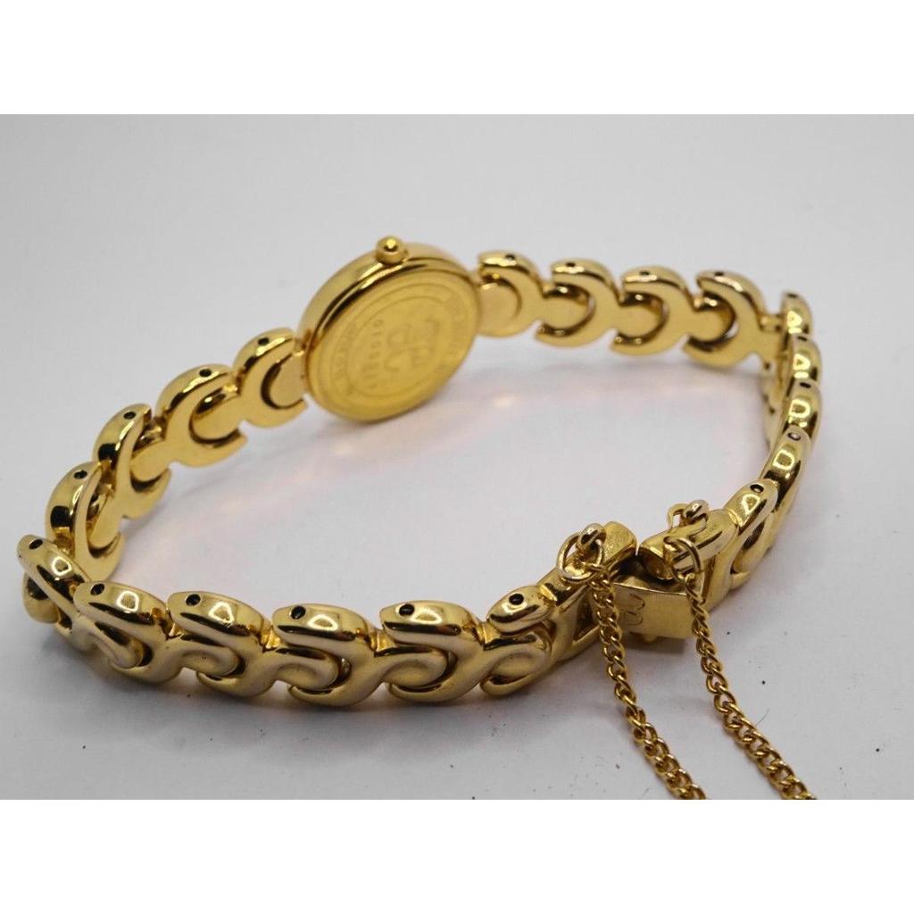Used Excellent condition CITIZEN Elegance 2200-242629 Quartz S629 Gold-tone women's watch with stones